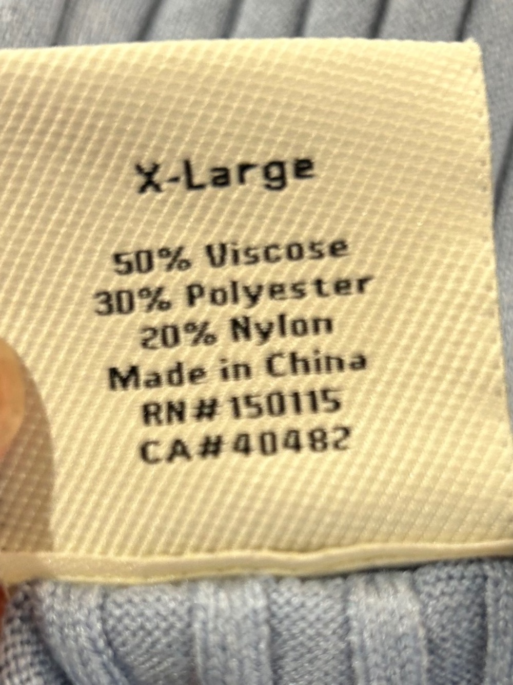 NWOT VARLEY Maeve Ribbed Knit Midi Dress in Ashley Blue Size XL New without tag - Picture 4 of 5